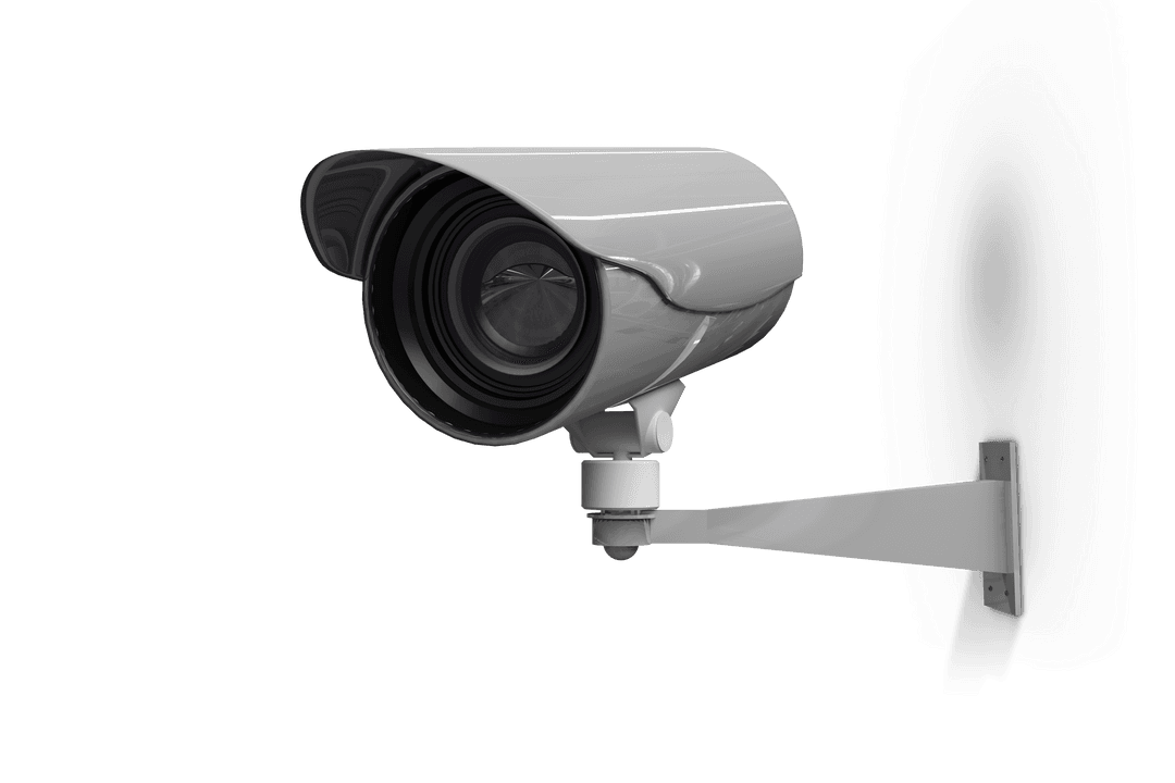 White Security Camera on Transparent Background for Security Concepts - Download Free Stock Images Pikwizard.com