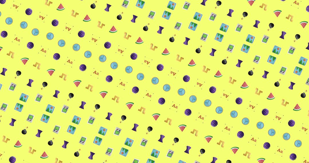 Vibrant Pattern Sequence with Playful Movements - Free Images, Stock Photos and Pictures on Pikwizard.com