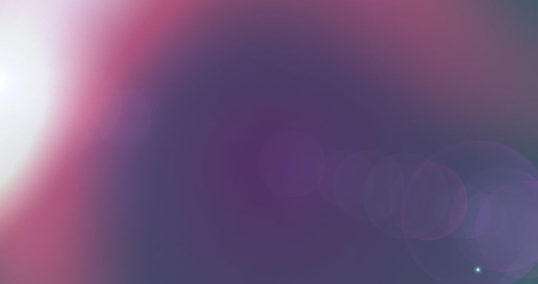 Abstract Light Leaks on Deep Blue Background