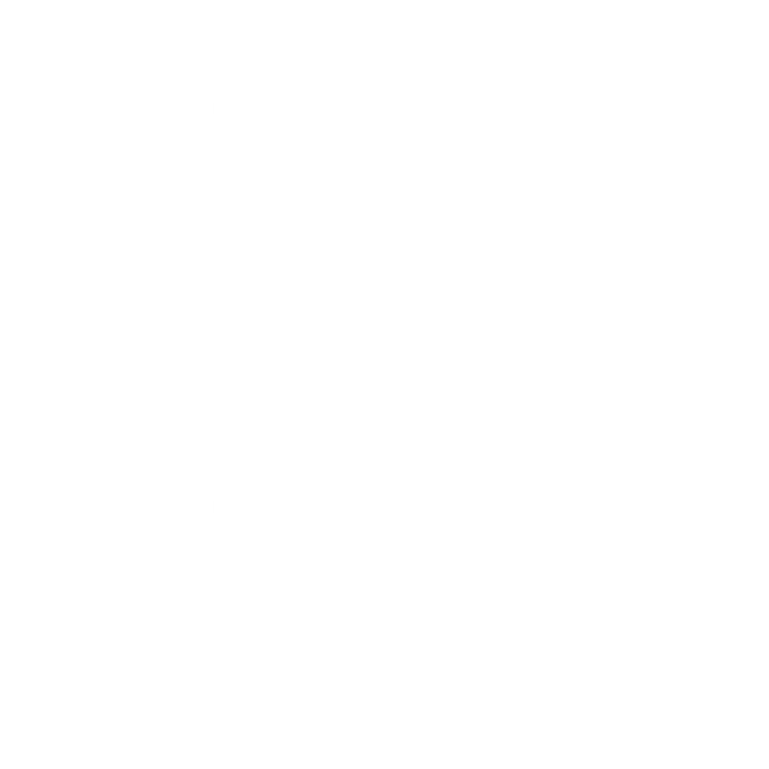 Transparent Digital Pattern with White Connection Shapes