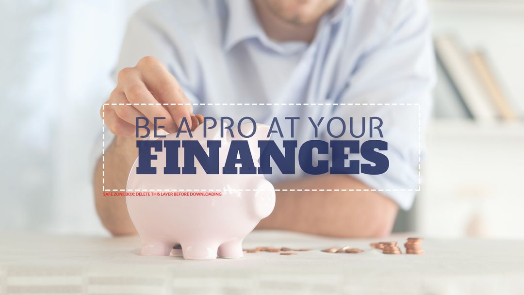 Smart Saving with Piggy Bank for Financial Education - Download Free Stock Templates Pikwizard.com