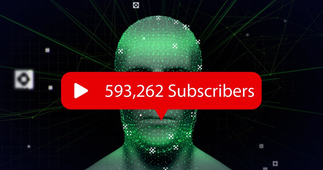 Digital Transformation with Subscriber Growth Graph