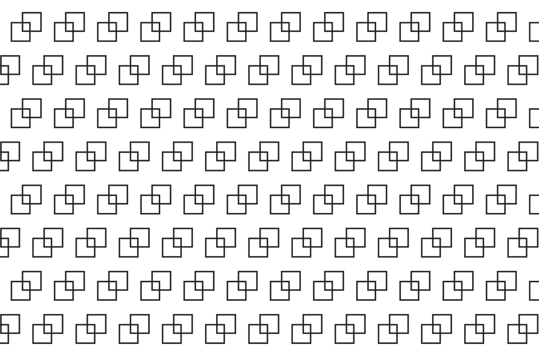 Black Repeated Squares on Transparent Background Vector Design