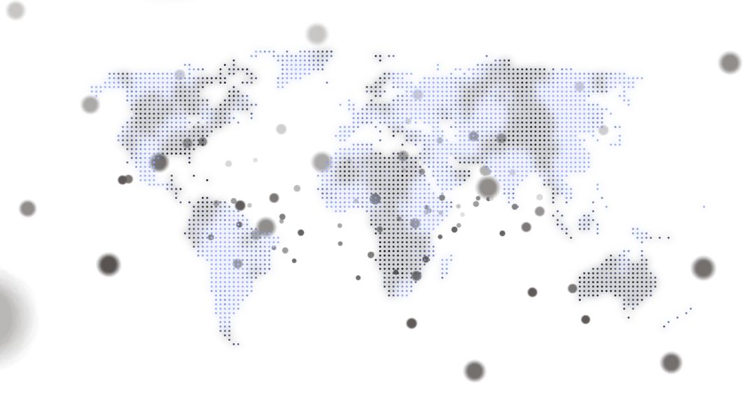 Digital Network Connectivity on World Map