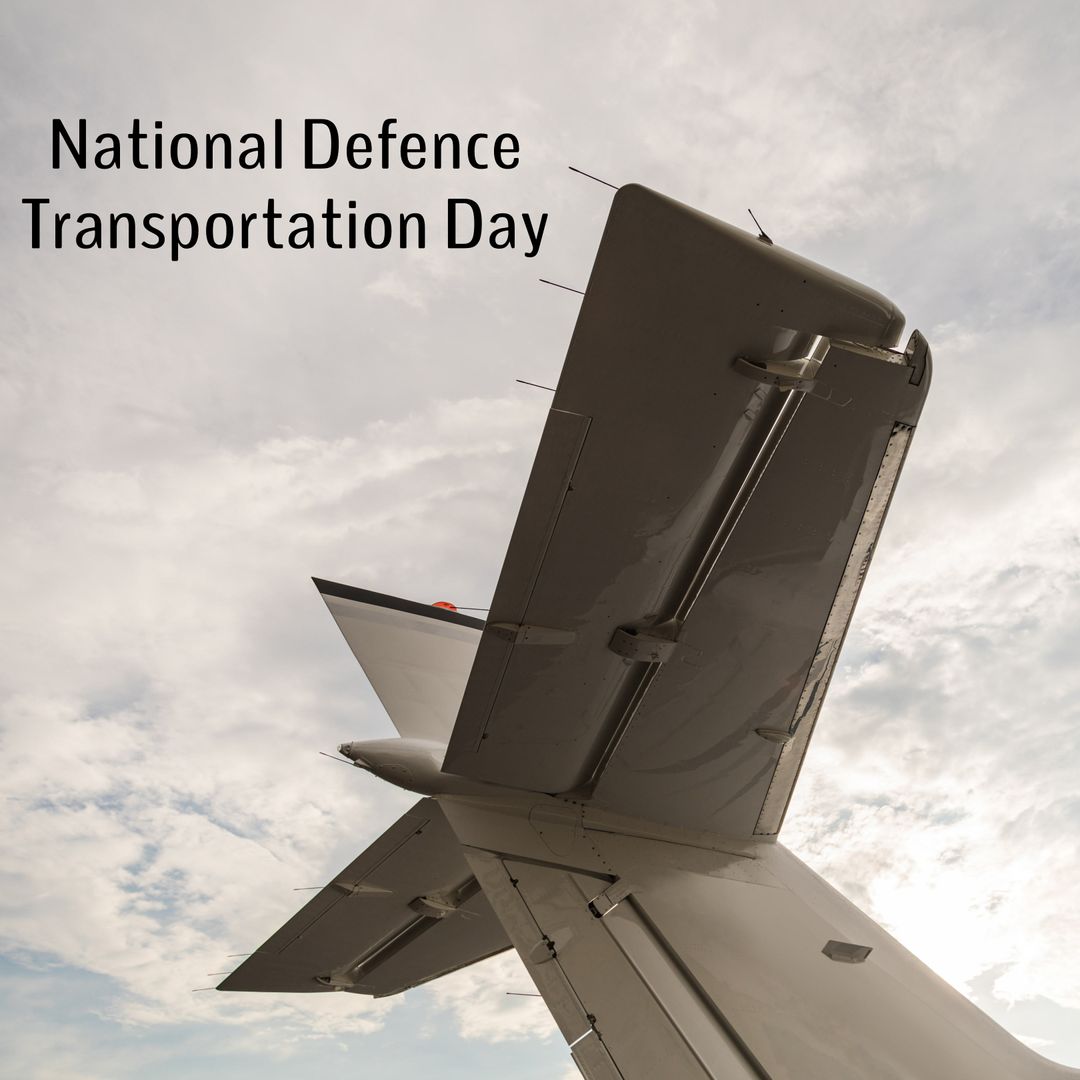 Aircraft Tail Symbolizing Military Preparedness and Excellence