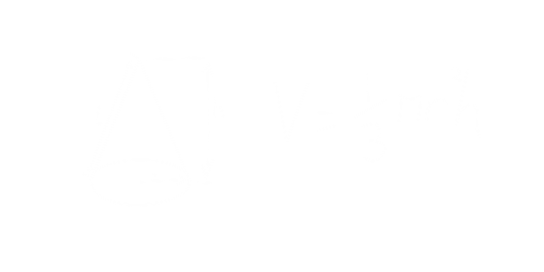 Transparent Diagram Cone Geometry Volume Calculation