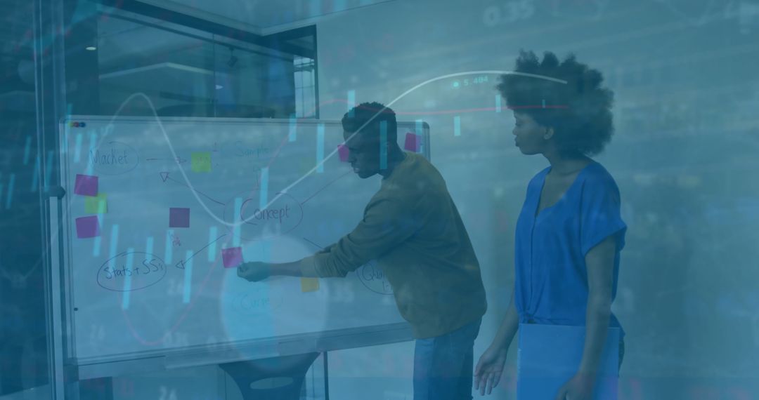 Innovative Team Collaborating on Financial Strategies