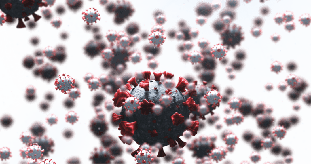 Transparent Coronavirus Cells Health Concept