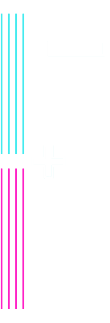 Minimalist Geometric Transparent Background with Vibrant Shapes