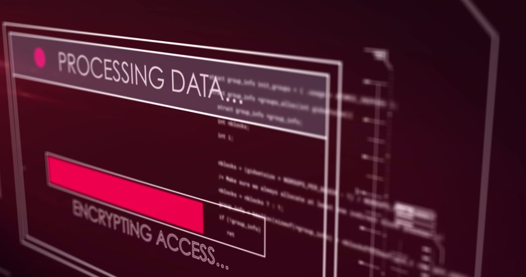 Digital interface for data processing and encryption