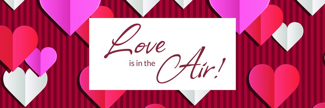 Romantic Hearts Background for Valentine's Day Celebration - Download Free Stock Templates Pikwizard.com