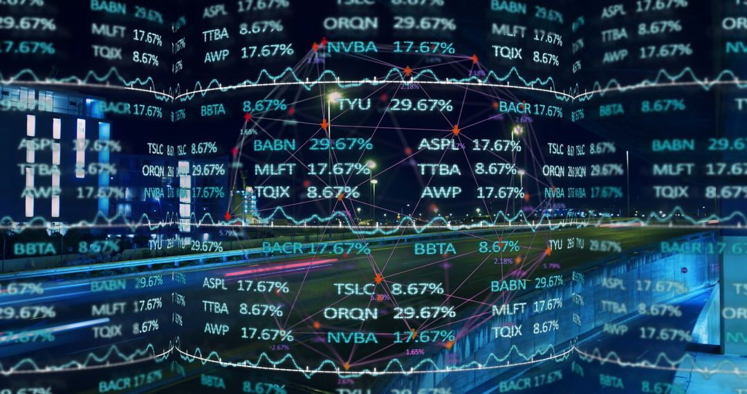 Digital Stock Market Analysis with Rotating Globe