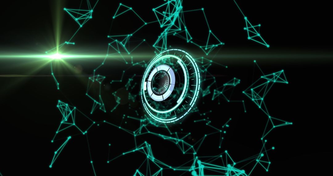 Digital Network Interface with Scanning HUD Elements