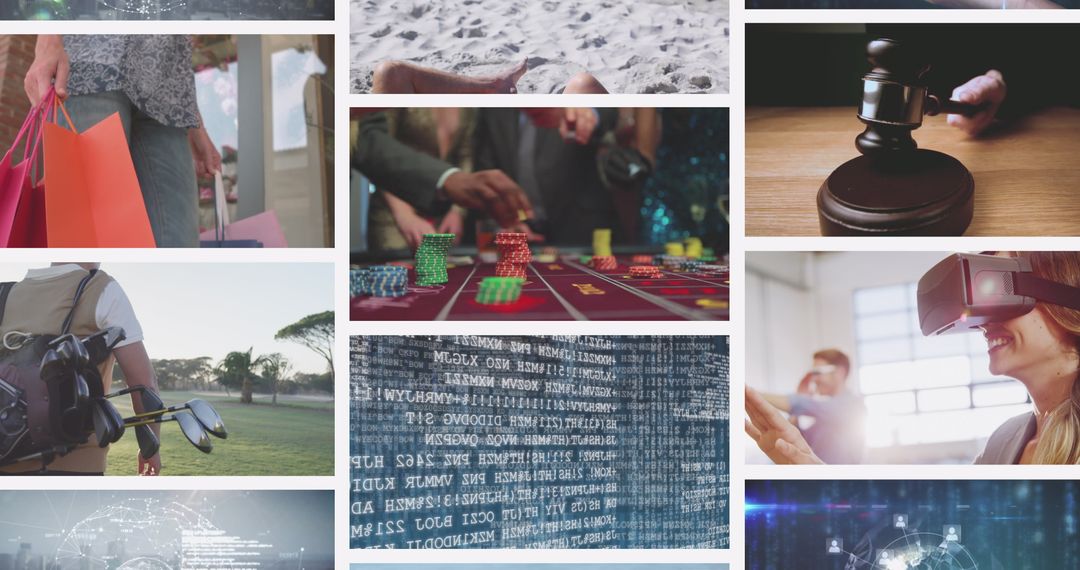 Digital Technology and Lifestyle in Montage: Business, Leisure, and Innovation