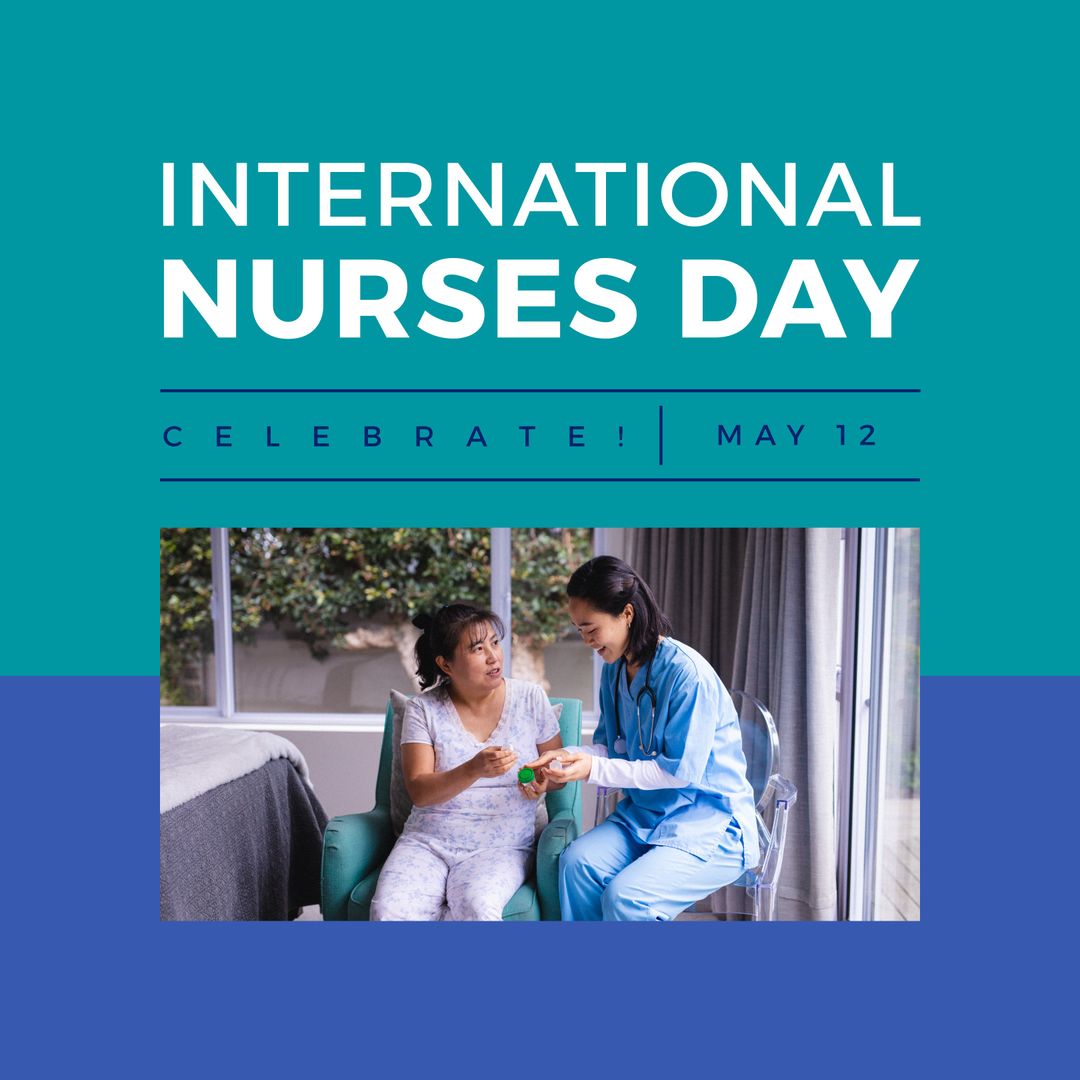 International Nurses Day Celebration with Nurse Assisting Patient