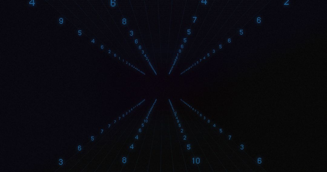 Digital Grid with Numeric 3D Perspective Symbolizing Data and Tech - Free Images, Stock Photos and Pictures on Pikwizard.com