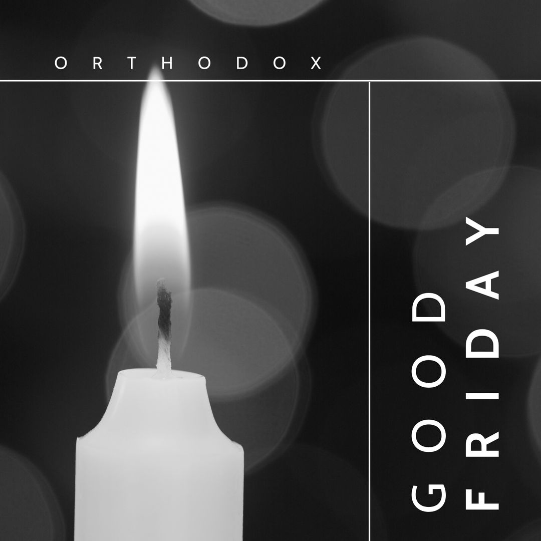 Orthodox Good Friday Candle Commemoration