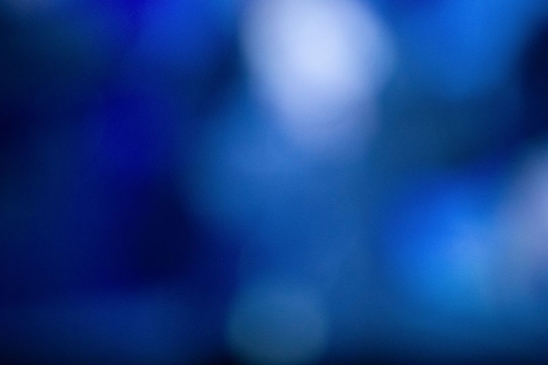 Abstract Blue Defocused Light Background