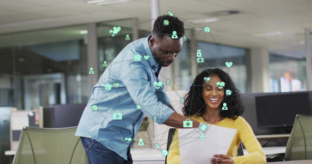 Teamwork and Technology in Modern Office Environment