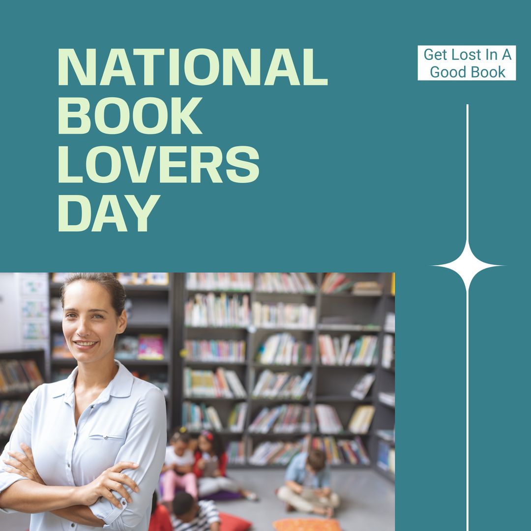 Celebrating National Book Lovers Day in a School Library