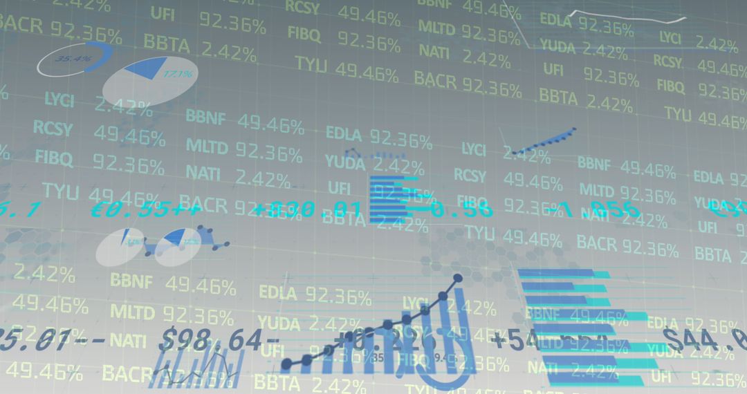 Economic Growth Virtual Data Interface and Analytics Visual