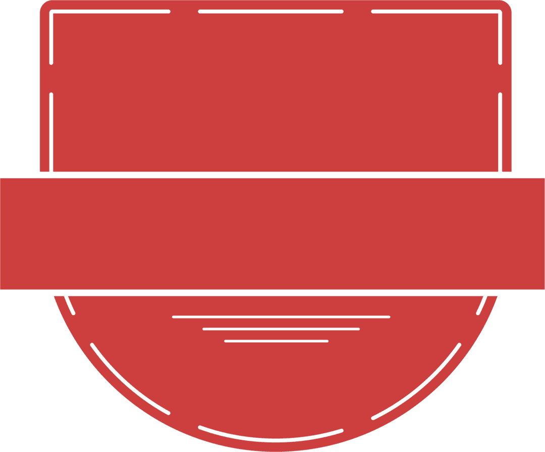 red transparent badge with copy space on transparent background - Download Free Stock Images Pikwizard.com