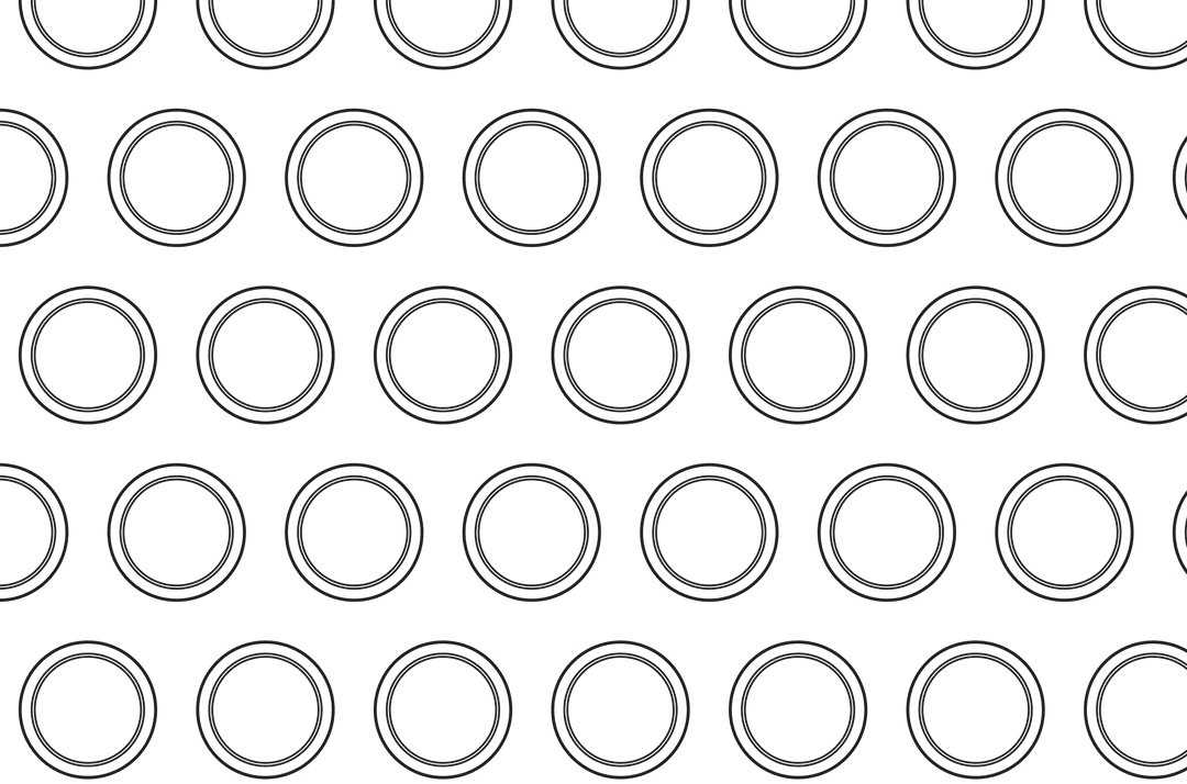 Rows of Black Circles on Transparent Background Pattern - Download Free Stock Images Pikwizard.com