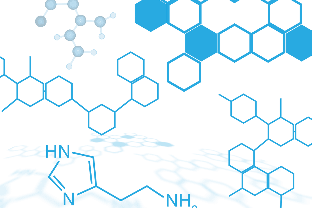 Chemical Formula Illustration on Transparent Background for Science Projects