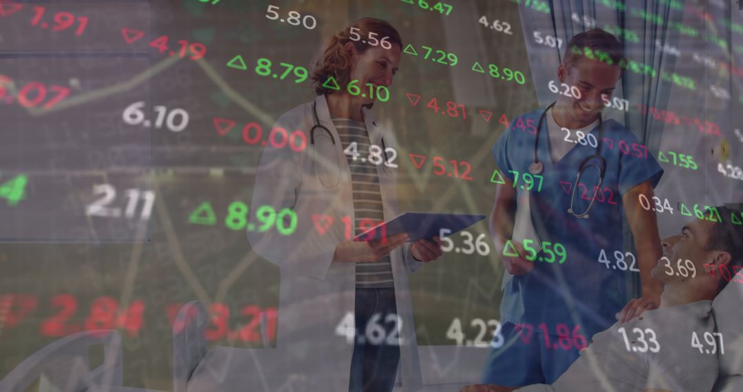 Health and Finance Integration Concept with Medical Team