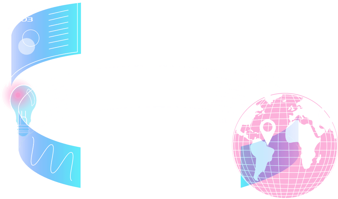 Global Innovation and Connectivity with Transparent Gradient Ribbon