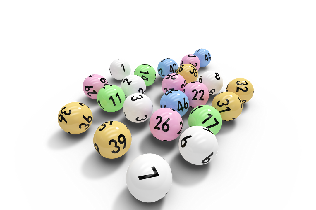 Transparent Various Colorful Numbered Lottery Balls Scattered - Download Free Stock Images Pikwizard.com