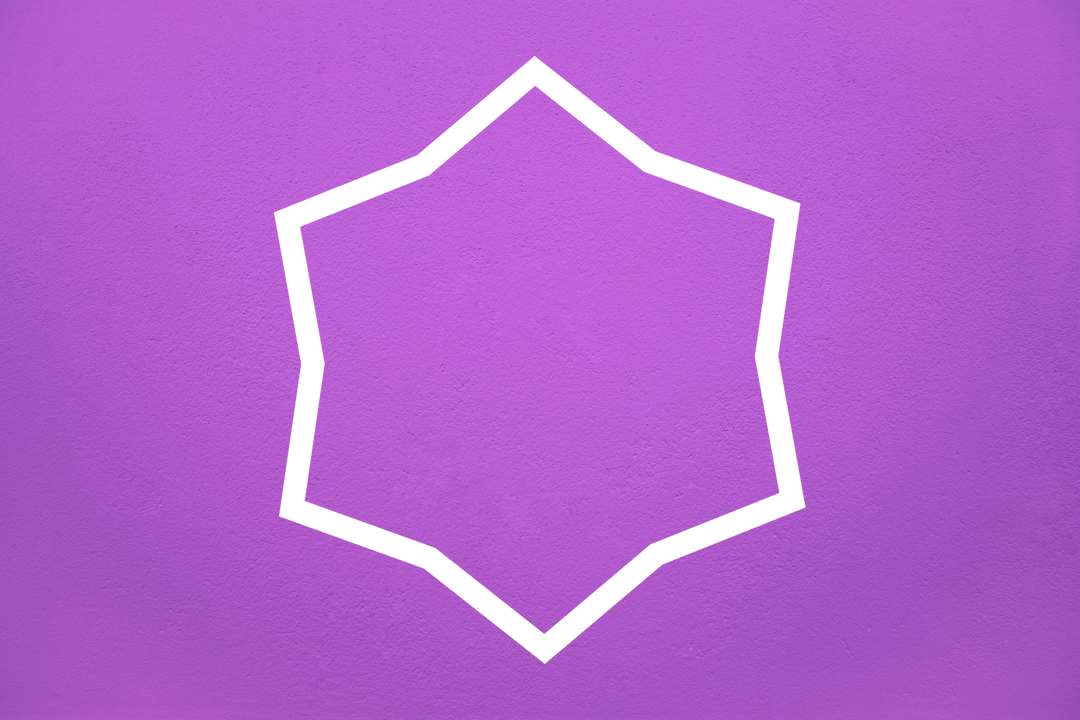 Transparent Geometric Star Shape on Purple Background - Download Free Stock Images Pikwizard.com