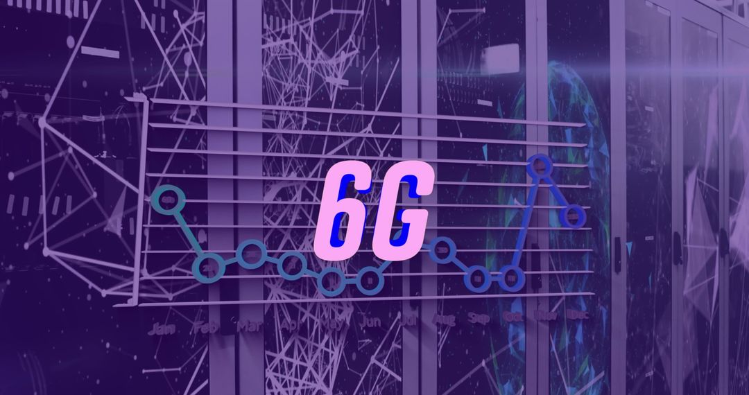 Futuristic 6G Connectivity with Data Center Visualization