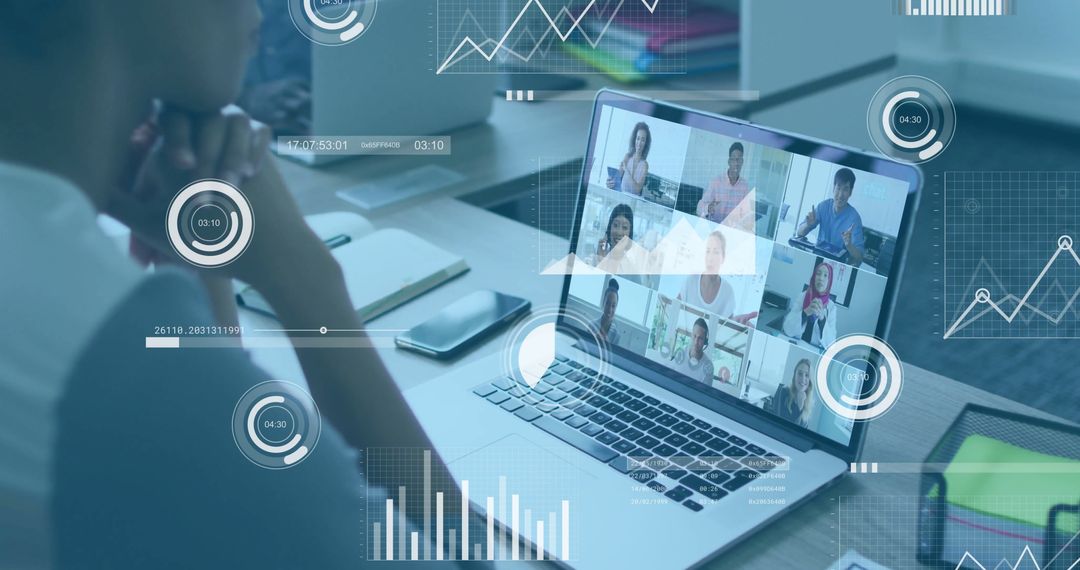 Remote Team Collaboration with Virtual Data Analytics