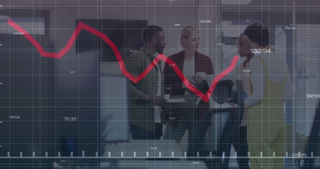 Financial Data Overlay on Business Meeting Collaborative Strategy
