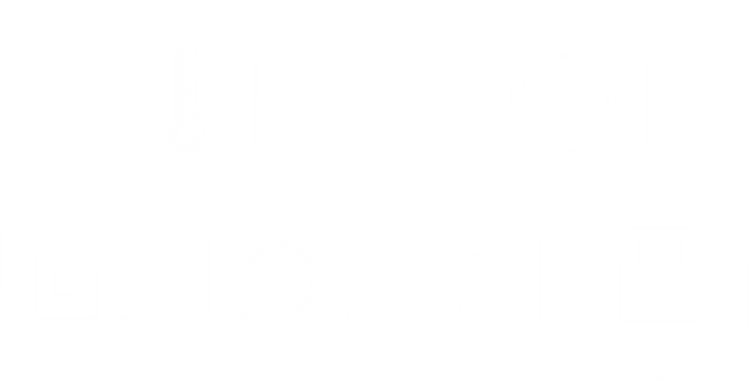 Transparent Clipart of Hexagons with Symbolic Patterns - Download Free Stock Images Pikwizard.com