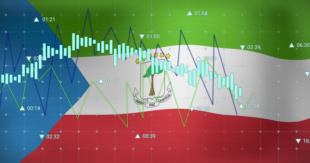 Financial Data Analytics Over Equatorial Guinea Flag