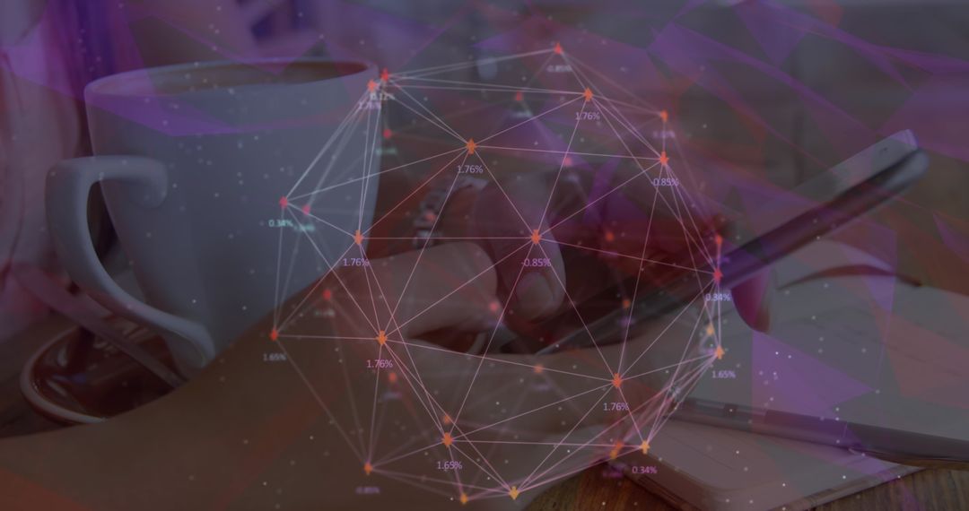 Digital Network Overlay on Smartphone Use