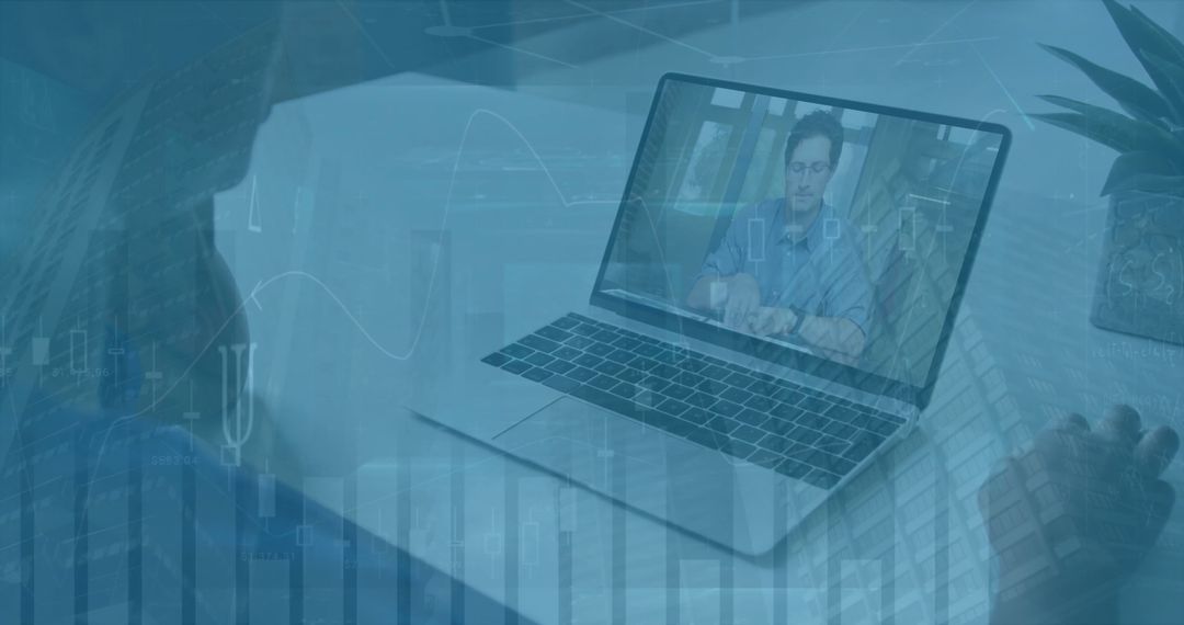 Virtual Collaboration Through Video Call in Modern Office