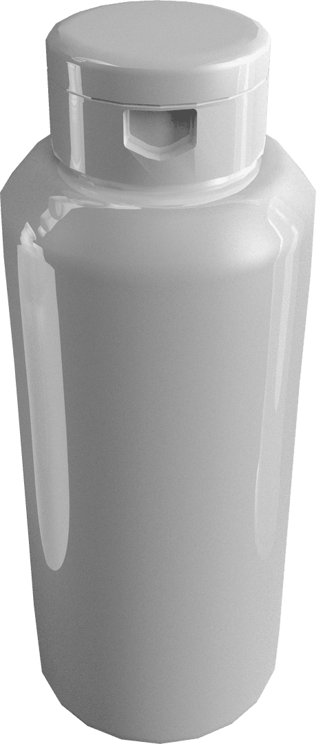 Transparent Plastic Bottle Container for Liquid Products