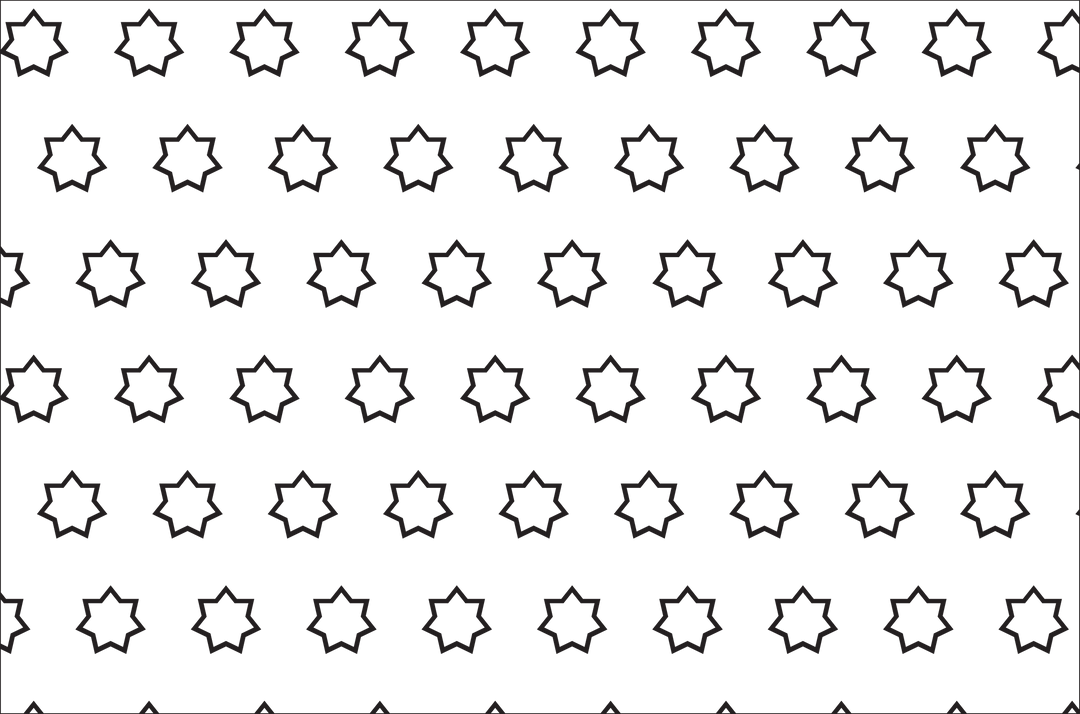 Abstract Black Pattern with Repeating Star Shapes on Transparent Background - Download Free Stock Images Pikwizard.com