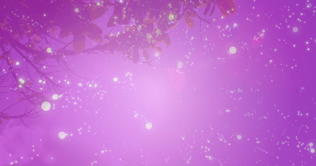 Romantic Bokeh Pastel Abstract with Tree Branches