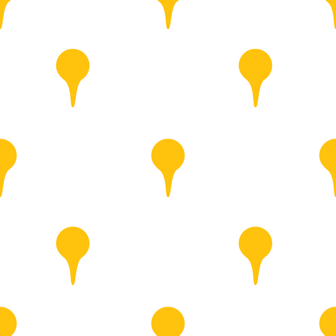 Yellow Tag Pattern on Transparent Background