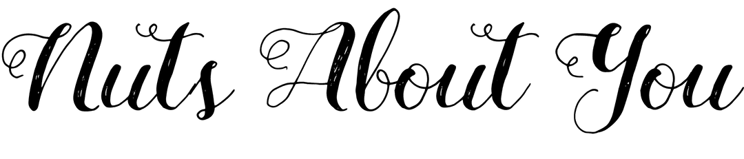 Playful Valentine's Day Nuts About You Transparent Text