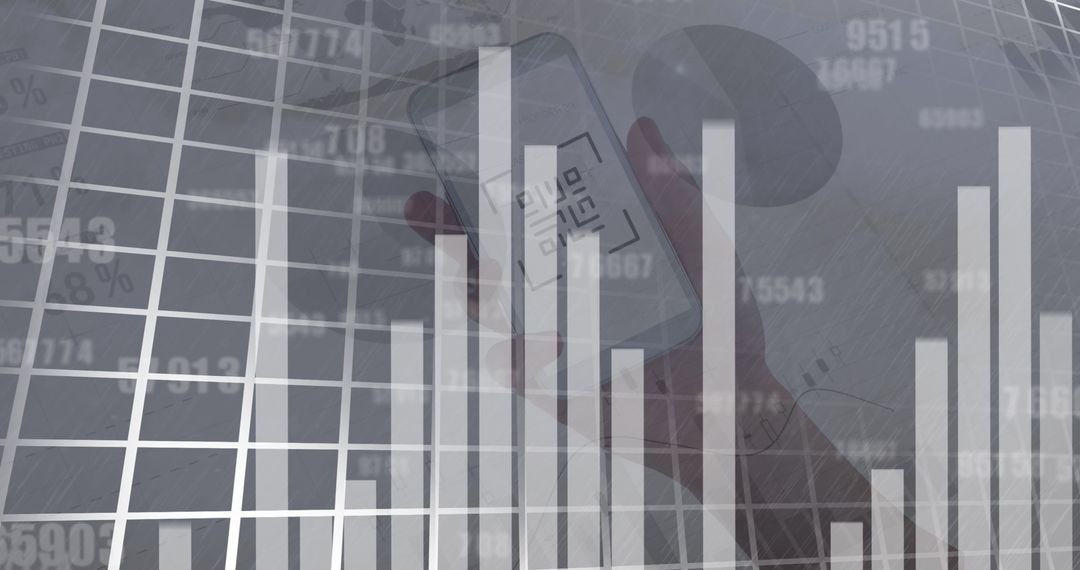 Augmented Reality Data Analysis Concept with Smartphone