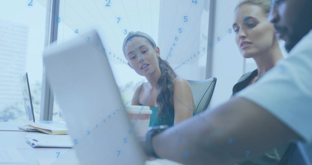 Collaborative Team Meeting with Technology and Business Analysis