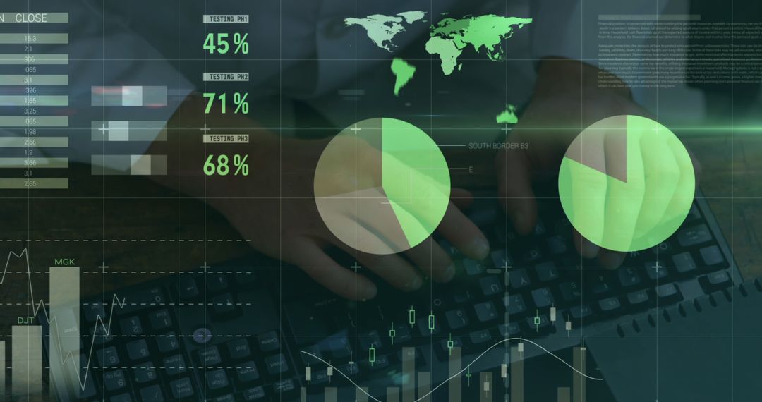 Financial Data Analysis with Global Statistical Overlay