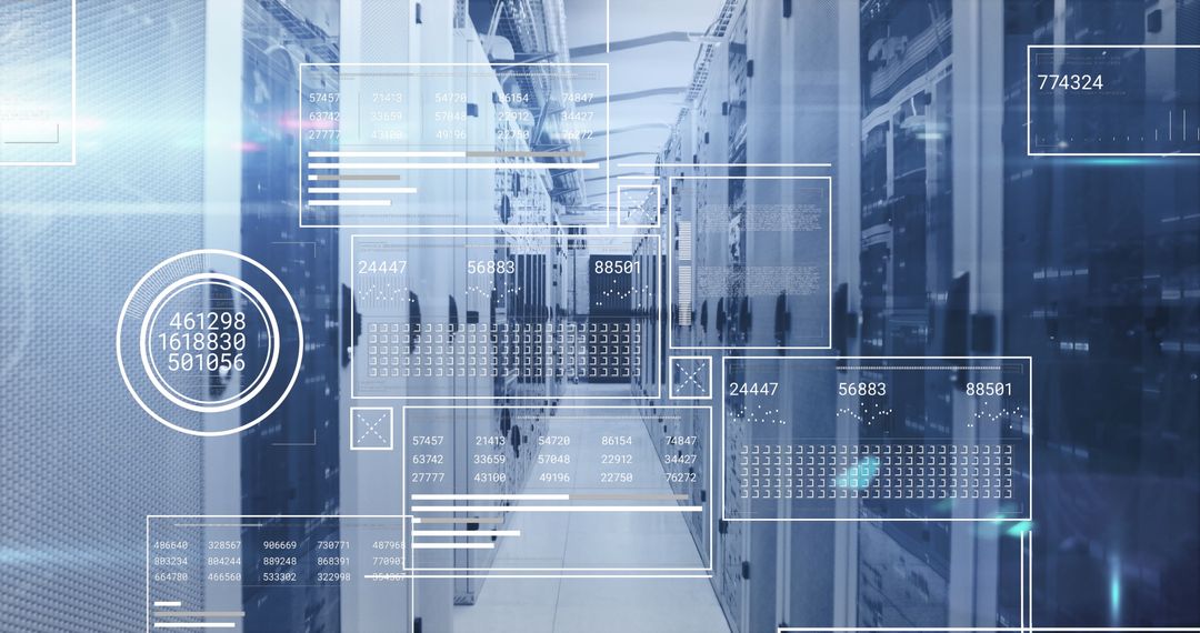 Advanced Data Interfaces in Modern Server Room