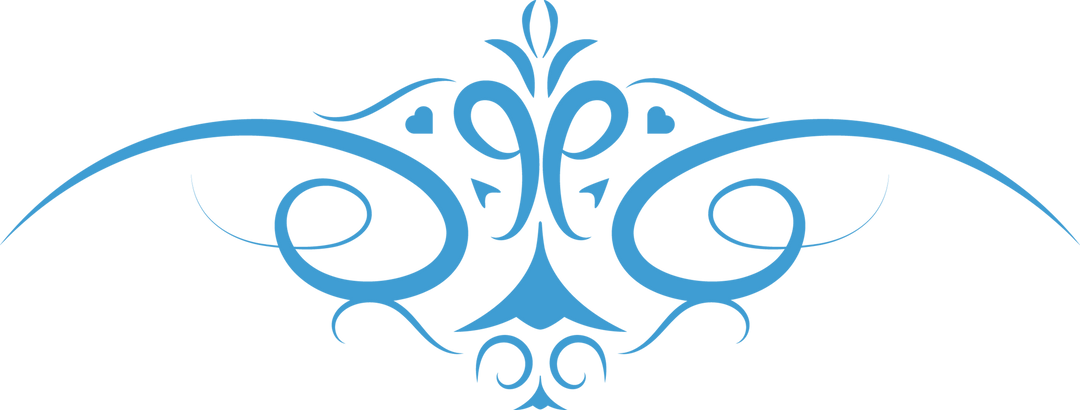 Elegant Blue Ornamental Swirls on Transparent Background - Download Free Stock Images Pikwizard.com