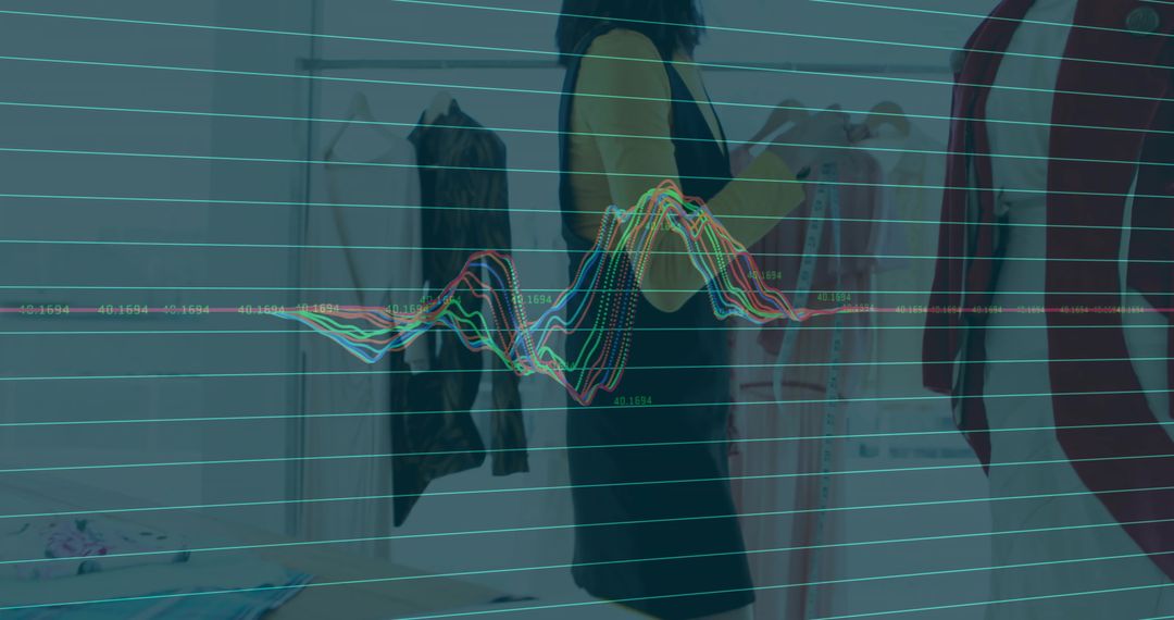 Boutique Shopping with Fashion Analytics Graph Overlay